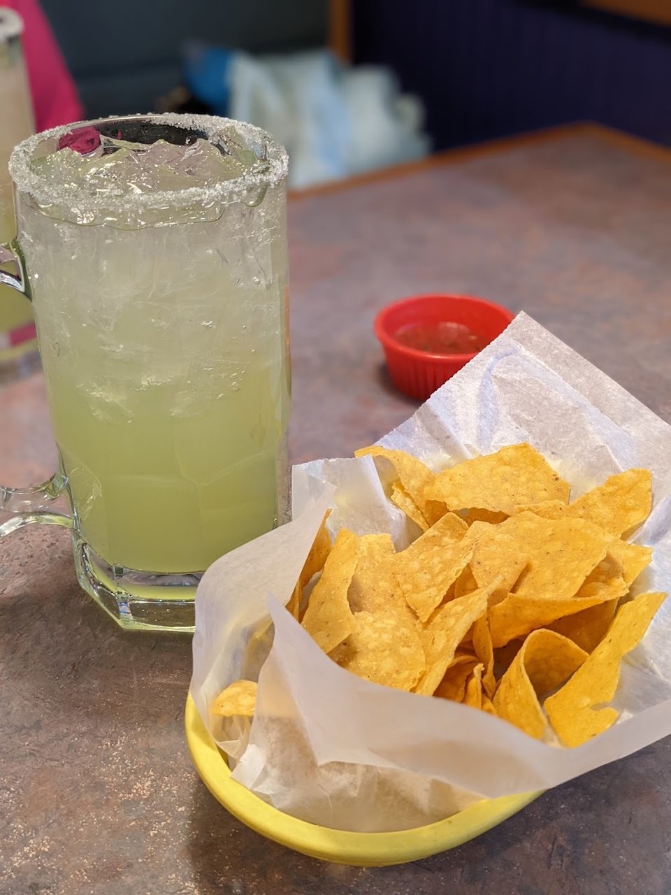 Margarita with Chips and Salsa