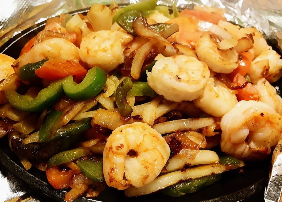 Shrimp Fajitas